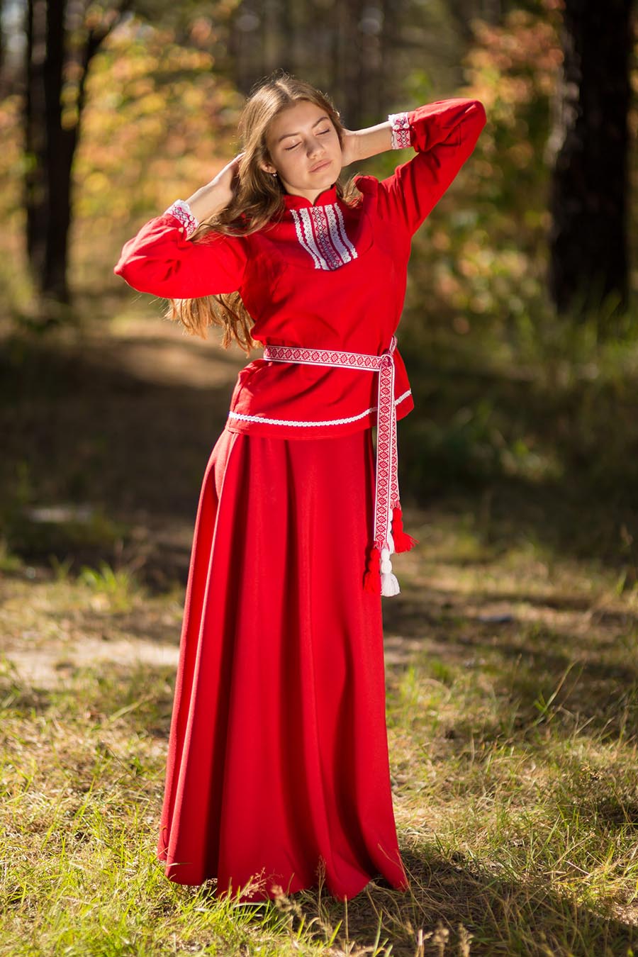 Underwear Women in Slavic costumes in Tengzhou